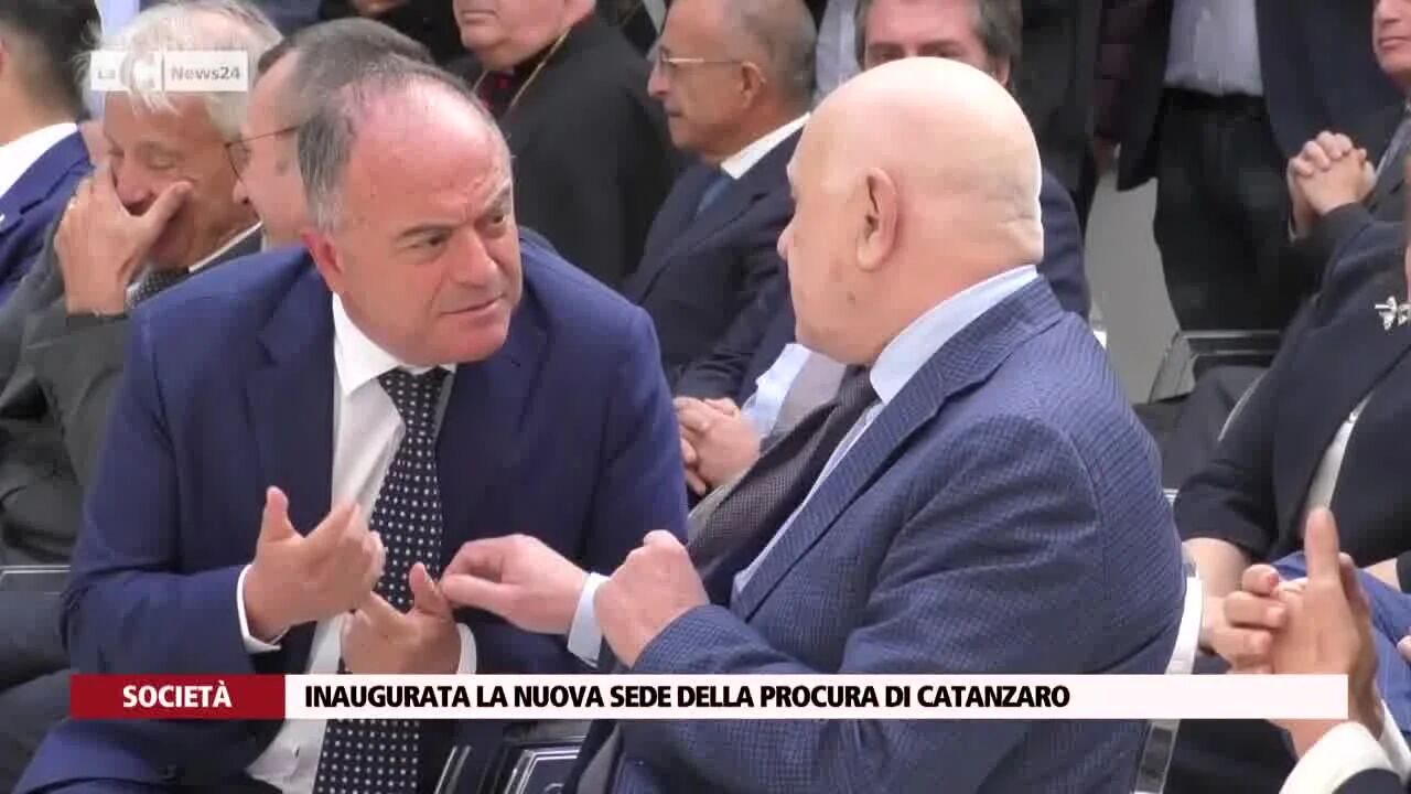 Inaugurata la nuova sede della Procura di Catanzaro