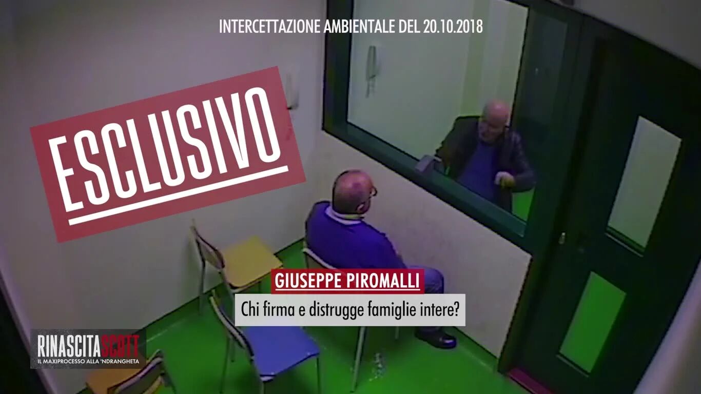RINASCITA SCOTT, L'INCETTAZIONE ESCLUSIVA DEL BOSS PIROMALLI