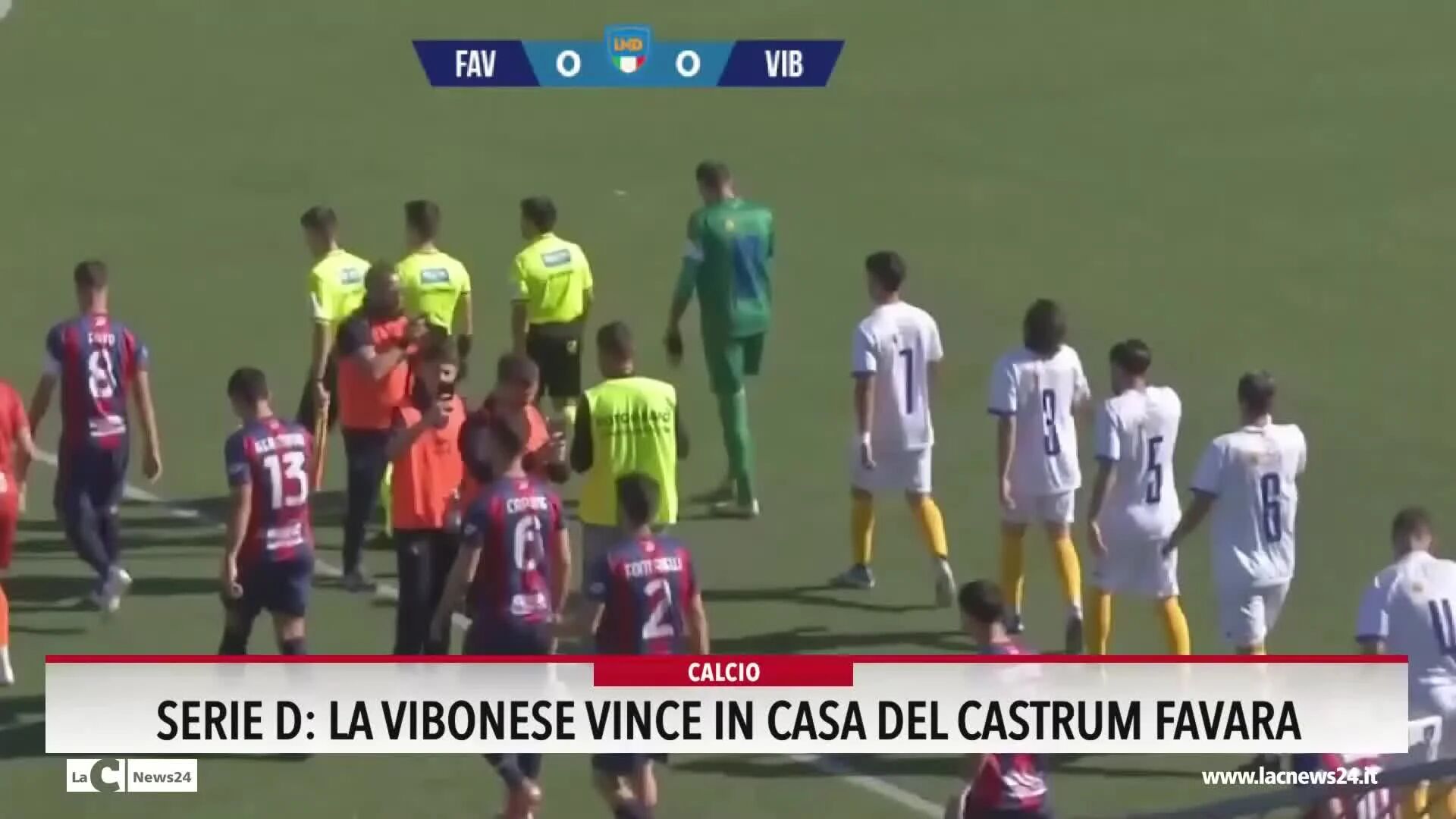 Serie D:  la Vibonese vince in casa del Castrum Favara