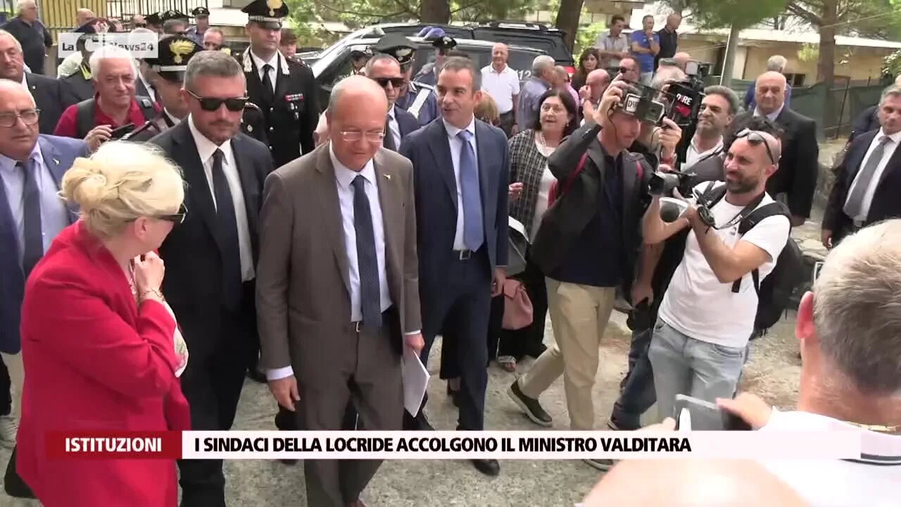 I sindaci della Locride accolgono il ministro Valditara