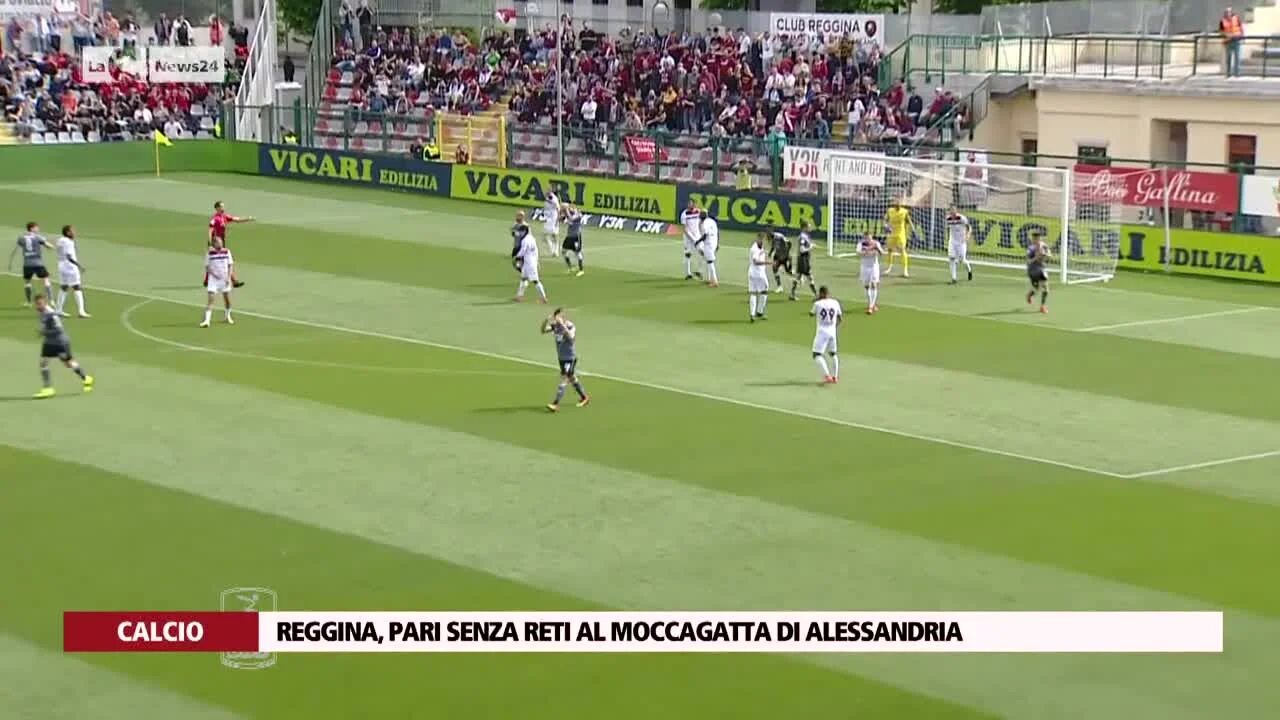 Reggina, pari senza reti al Moccagatta di Alessandria