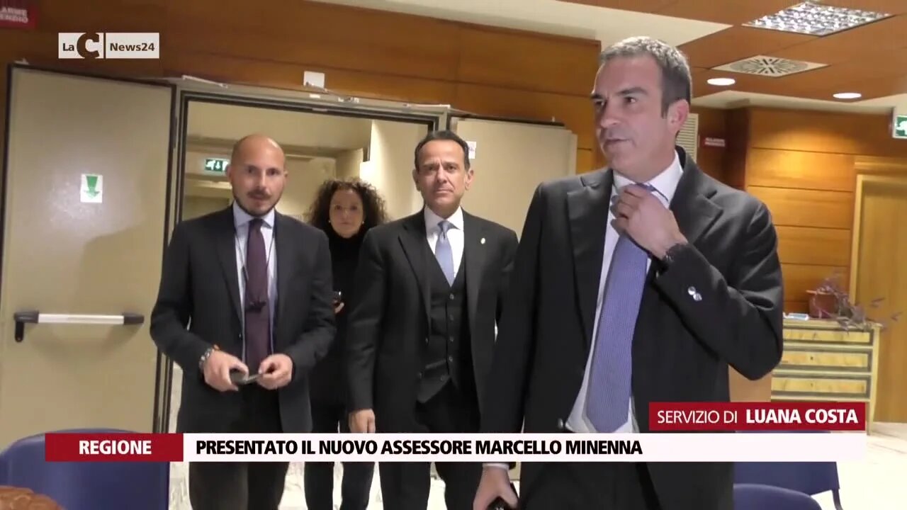 Presentato il nuovo assessore Marcello Minenna