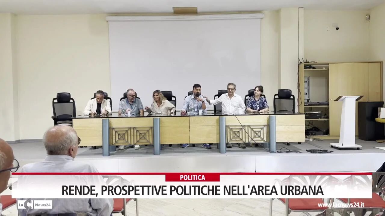 Rende, prospettive politiche nell'area urbana