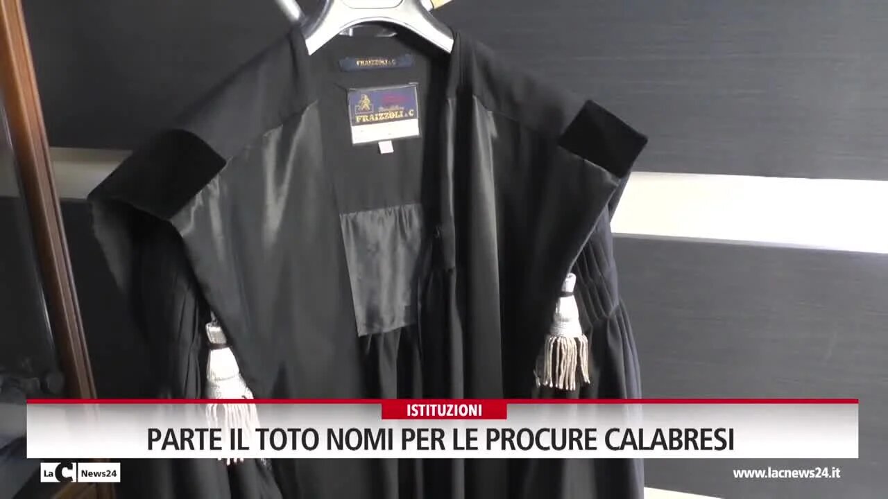 Parte il toto nomi per le Procure calabresi