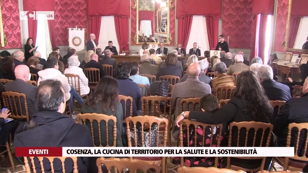 Cosenza, la cucina di territorio per la salute e la sostenibilità