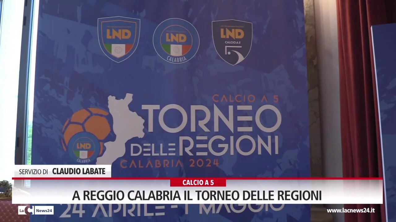 A Reggio Calabria il torneo delle regioni