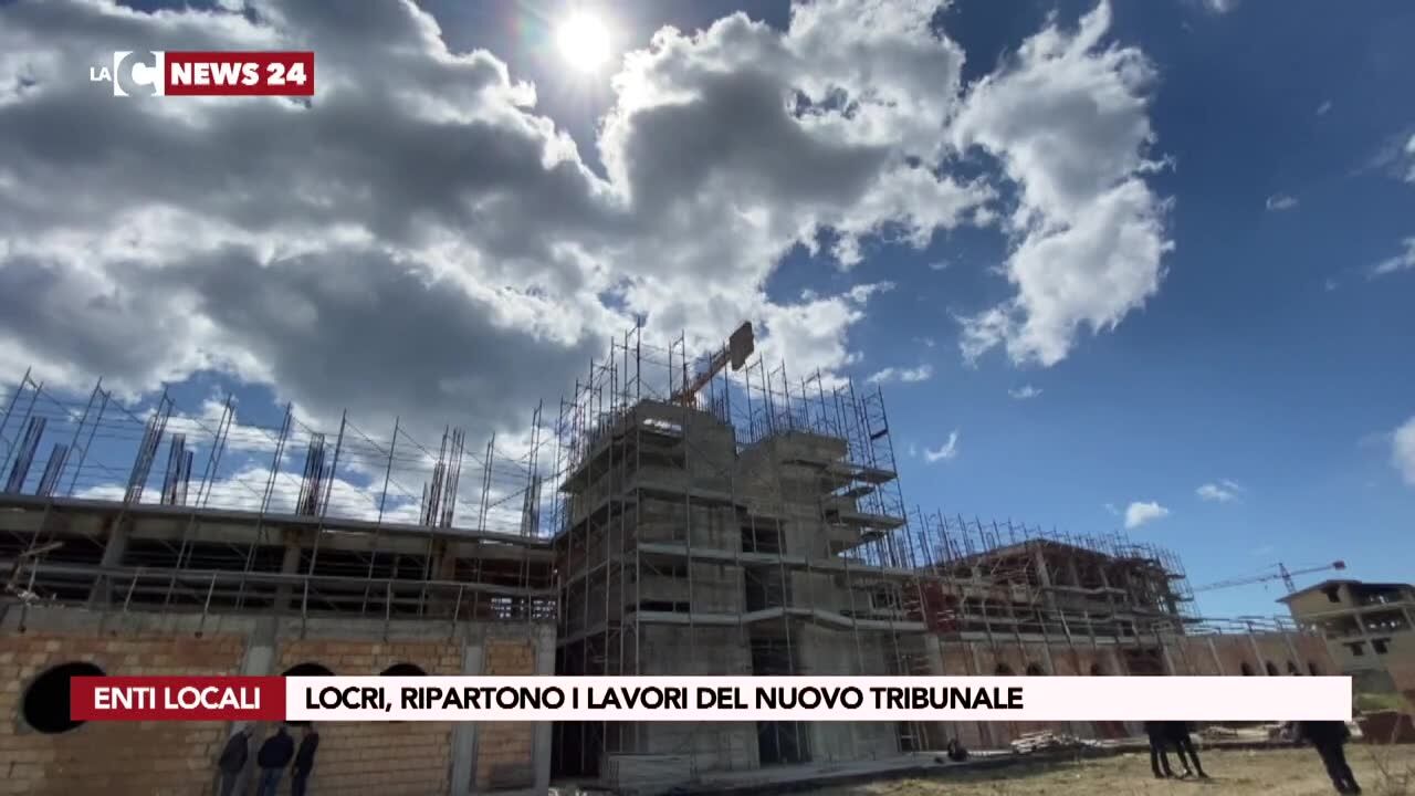 Locri, ripartono i lavori del nuovo tribunale