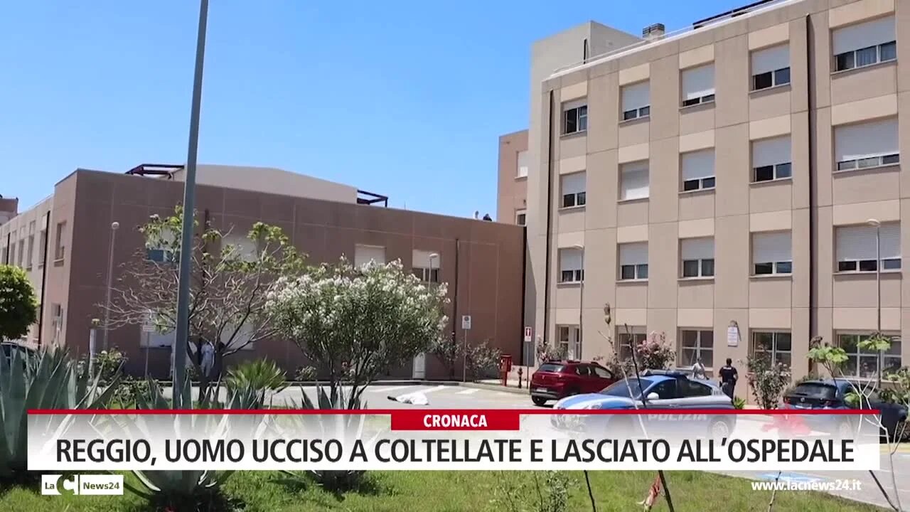 Reggio, uomo ucciso a coltellate e lasciato all’ospedale