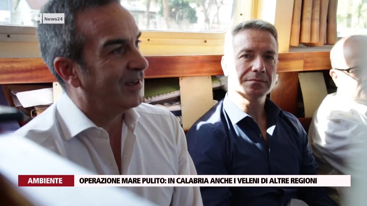 «Nel mare di Calabria veleni che non sono calabresi», i risultati del monitoraggio voluto da Occhiuto