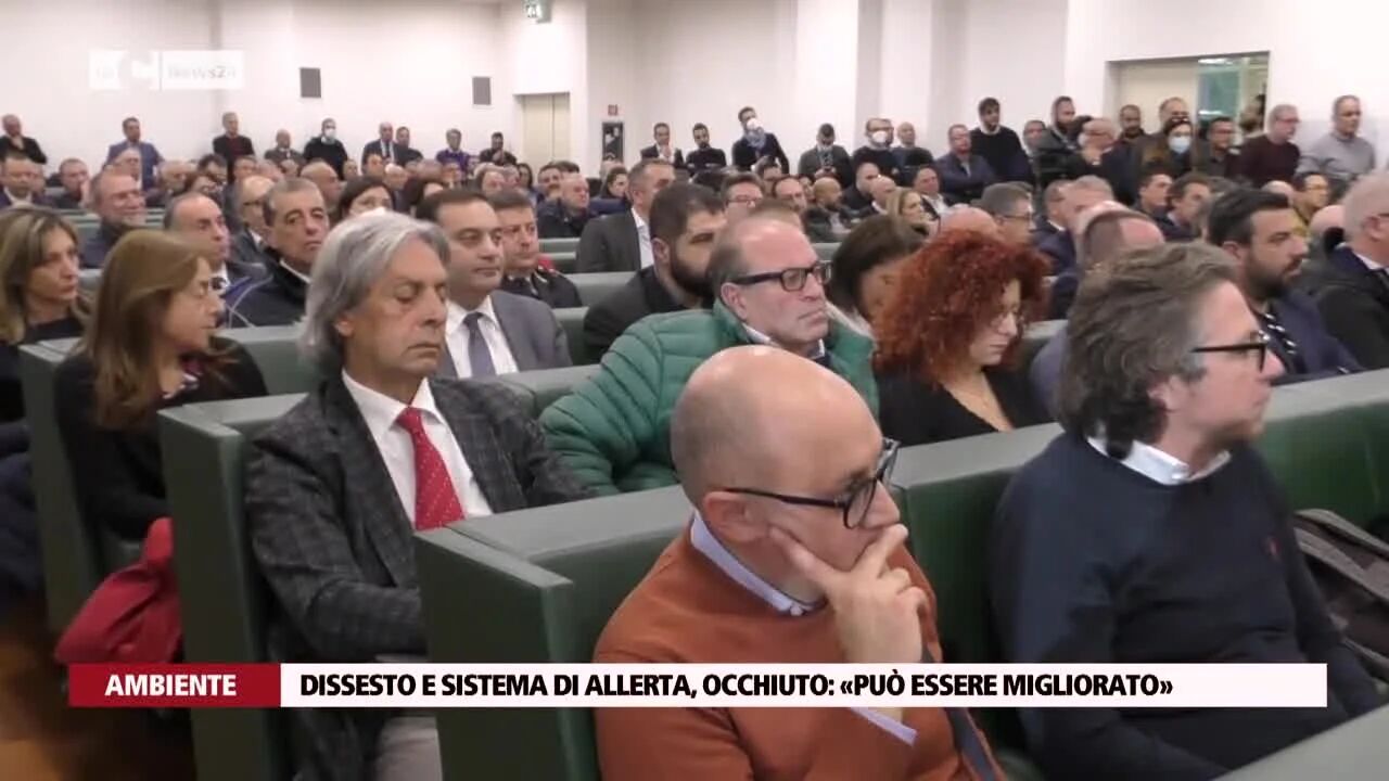 Dissesto e sistema di allerta, Occhiuto: «Può essere migliorato»