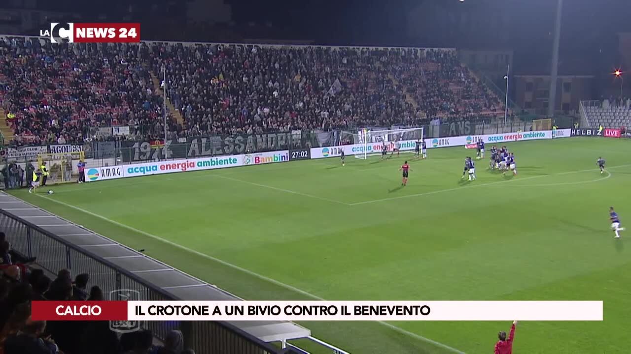 Il Crotone a un bivio contro il Benevento