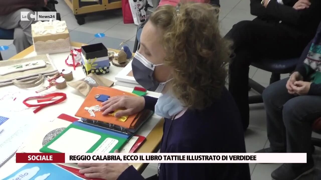 Reggio Calabria, ecco il libro tattile illustrato di Verdidee