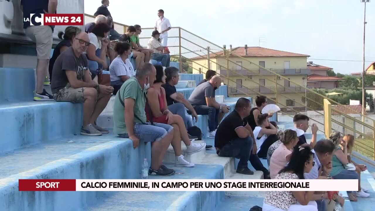 Calcio femminile, in campo per uno stage interregionale