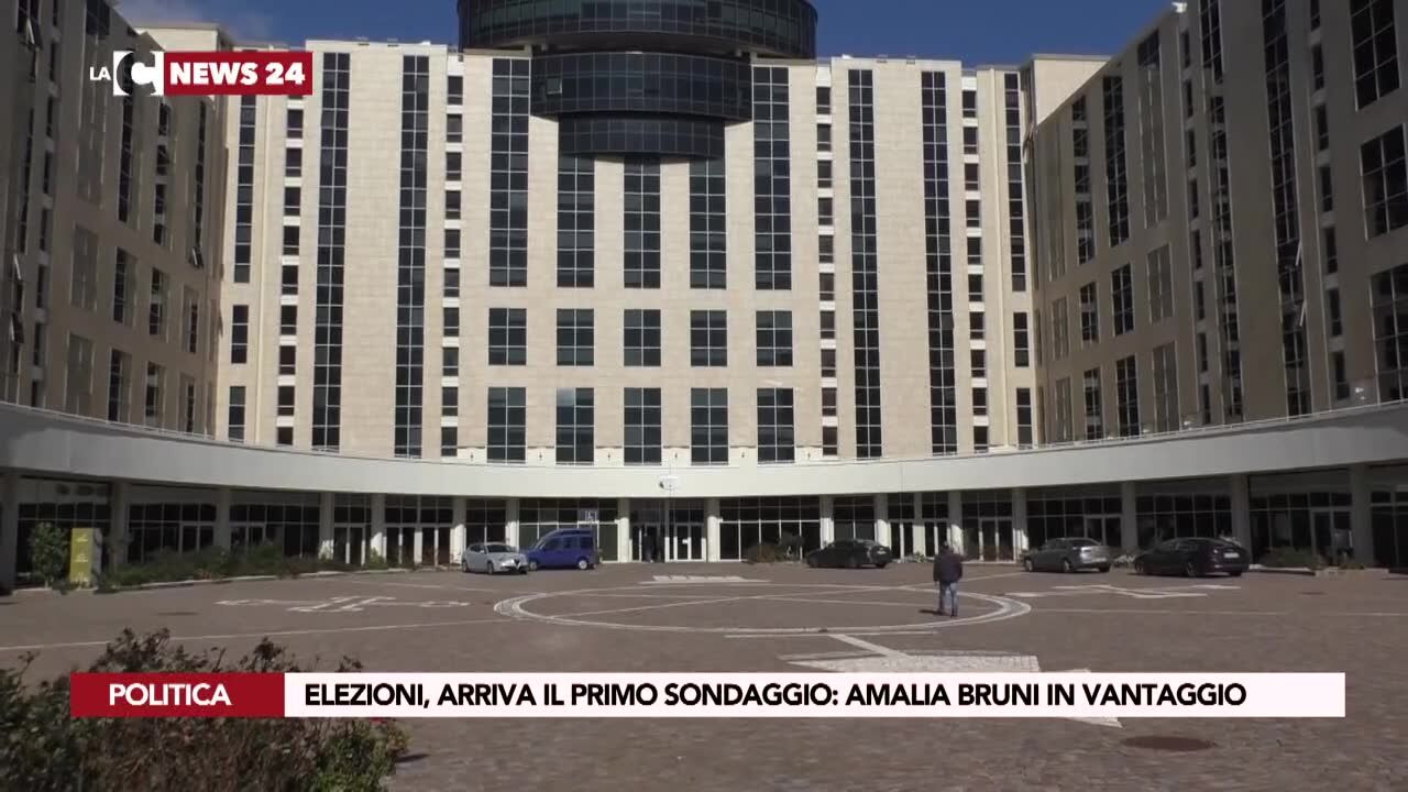 Elezioni, arriva il primo sondaggio: Amalia Bruni in vantaggio