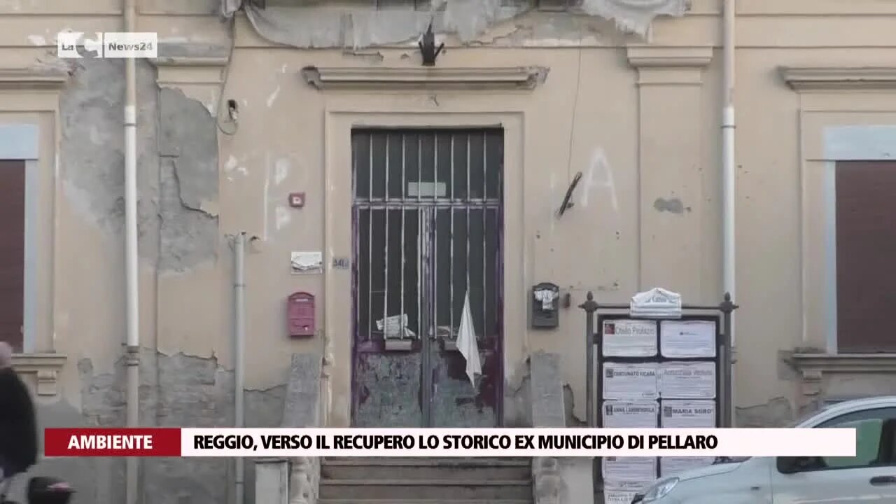 Reggio, verso il recupero lo storico ex municipio di Pellaro