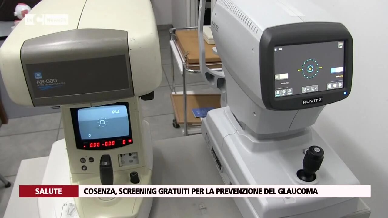 Cosenza, screening gratuiti per la prevenzione del glaucoma