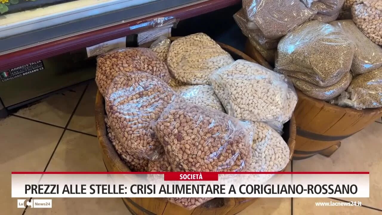 Prezzi alle stelle, crisi alimentare a Corigliano-Rossano