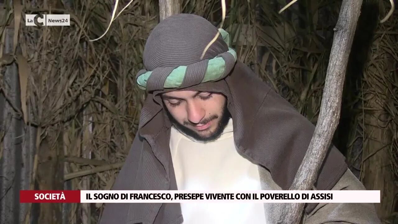 Il sogno di Francesco, Presepe vivente con il poverello di Assisi