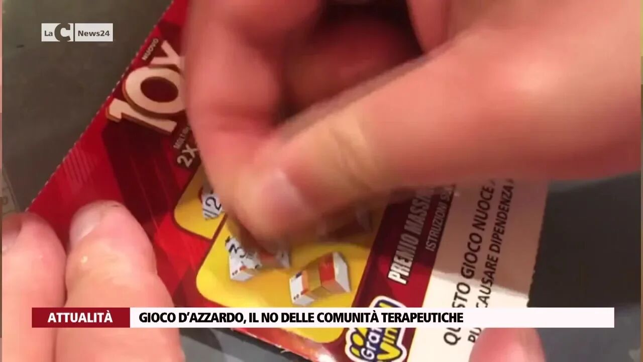 Gioco d’azzardo, il no delle comunità terapeutiche