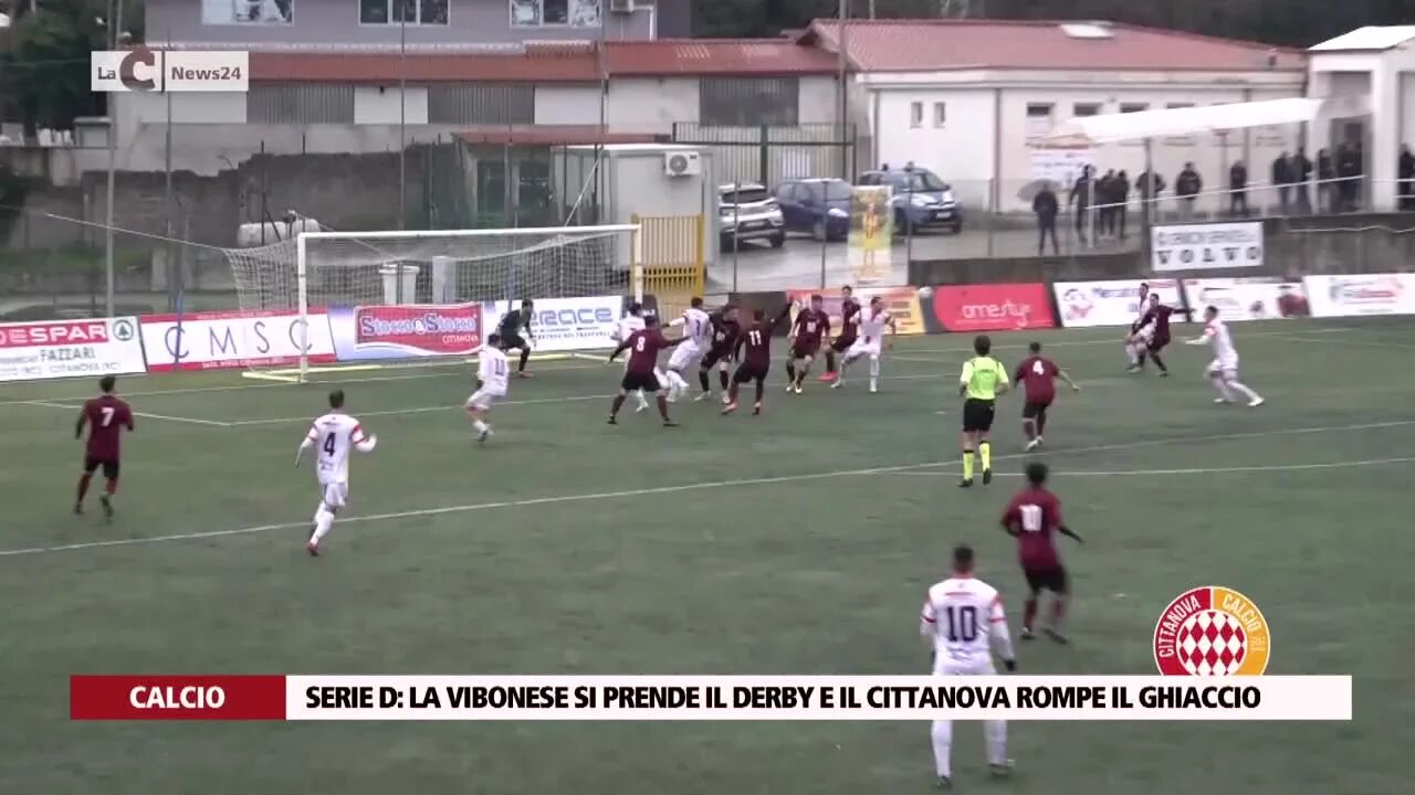 Serie D: la Vibonese si prende il derby e il Cittanova rompe il ghiaccio