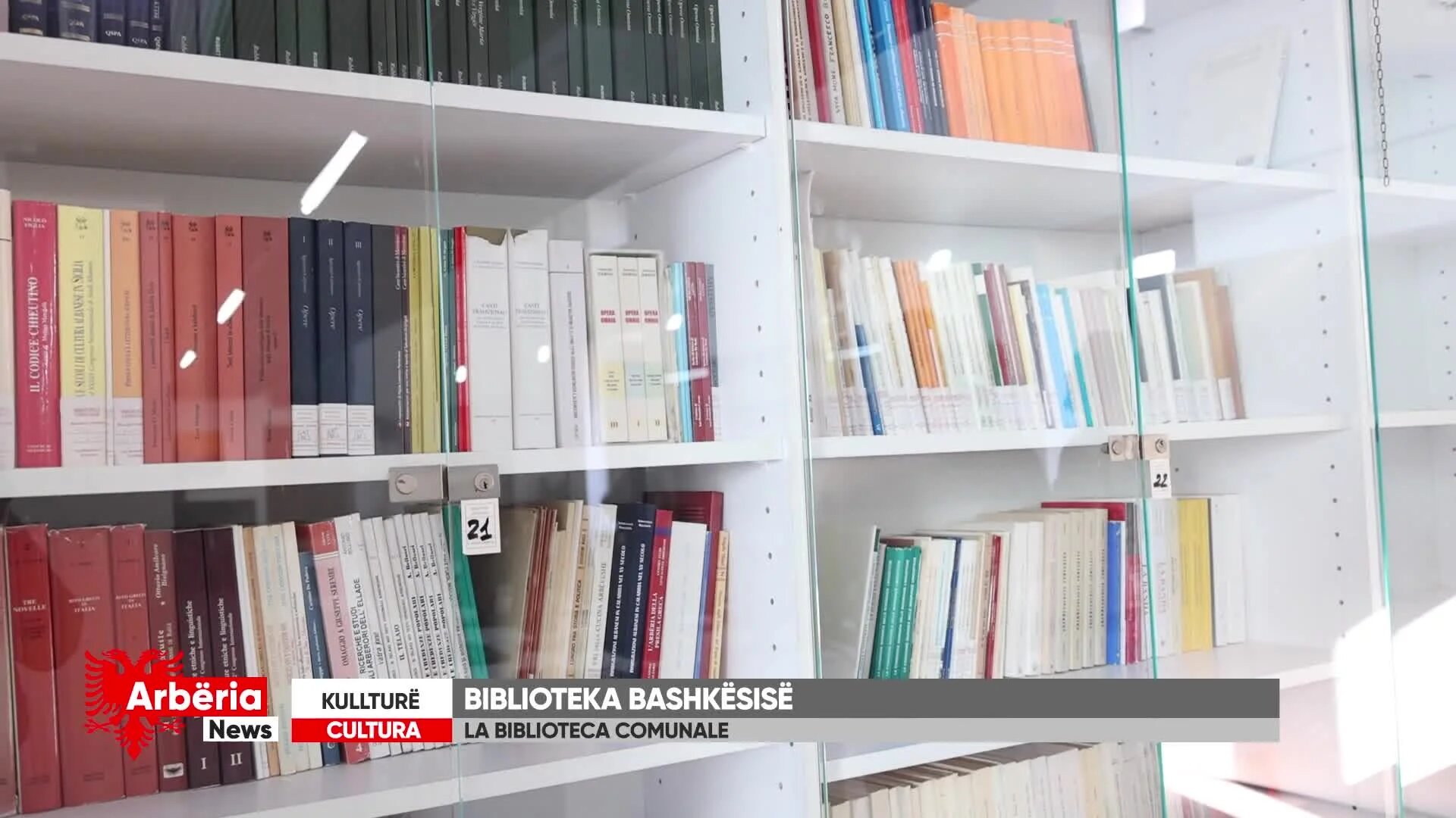 ARBERIA NEWS – La biblioteca comunale di San Demetrio Corone