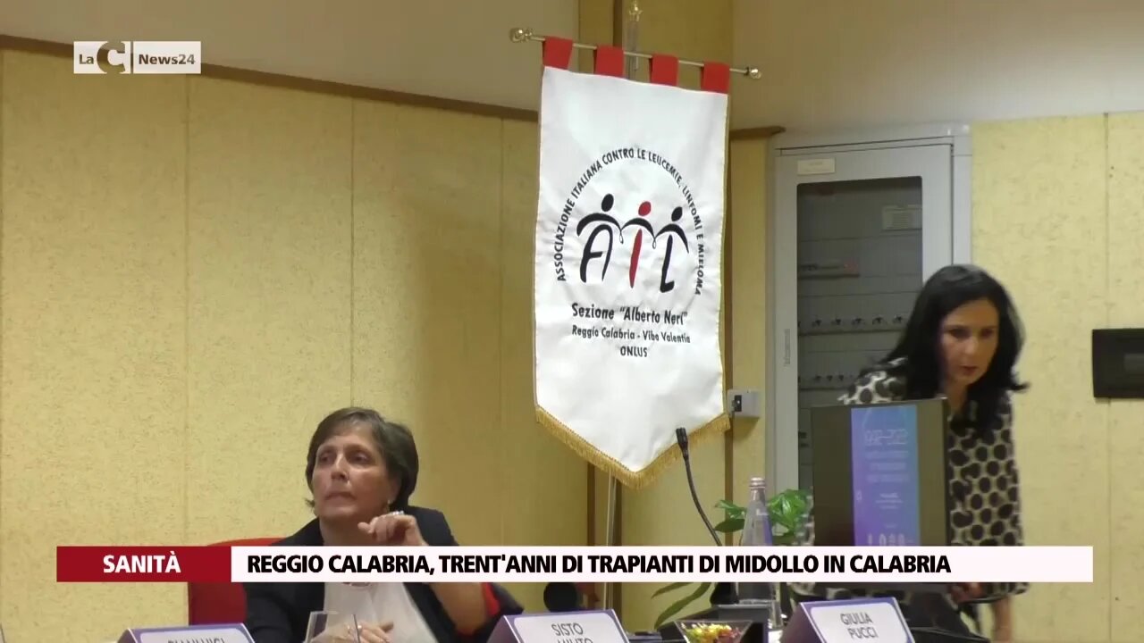 Reggio Calabria, trent'anni di trapianti di midollo in Calabria