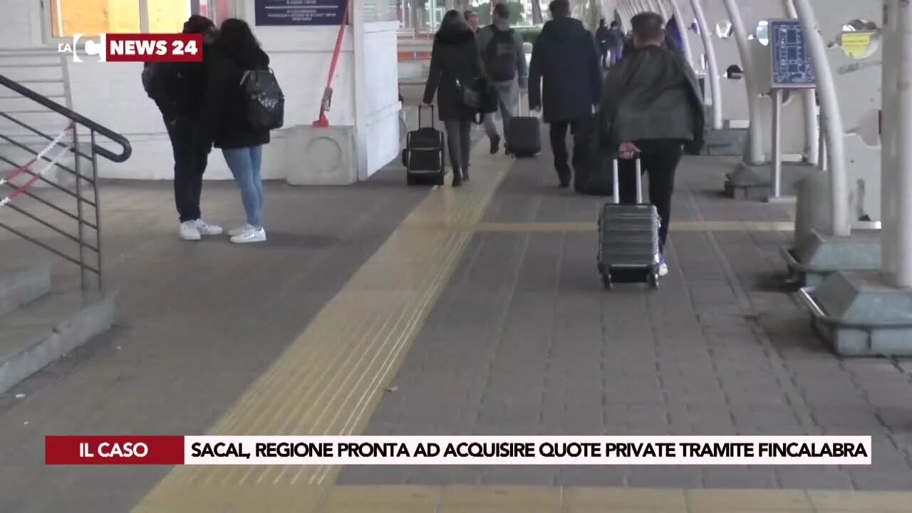 Sacal, regione pronta ad acquisire quote private tramite Fincalabra