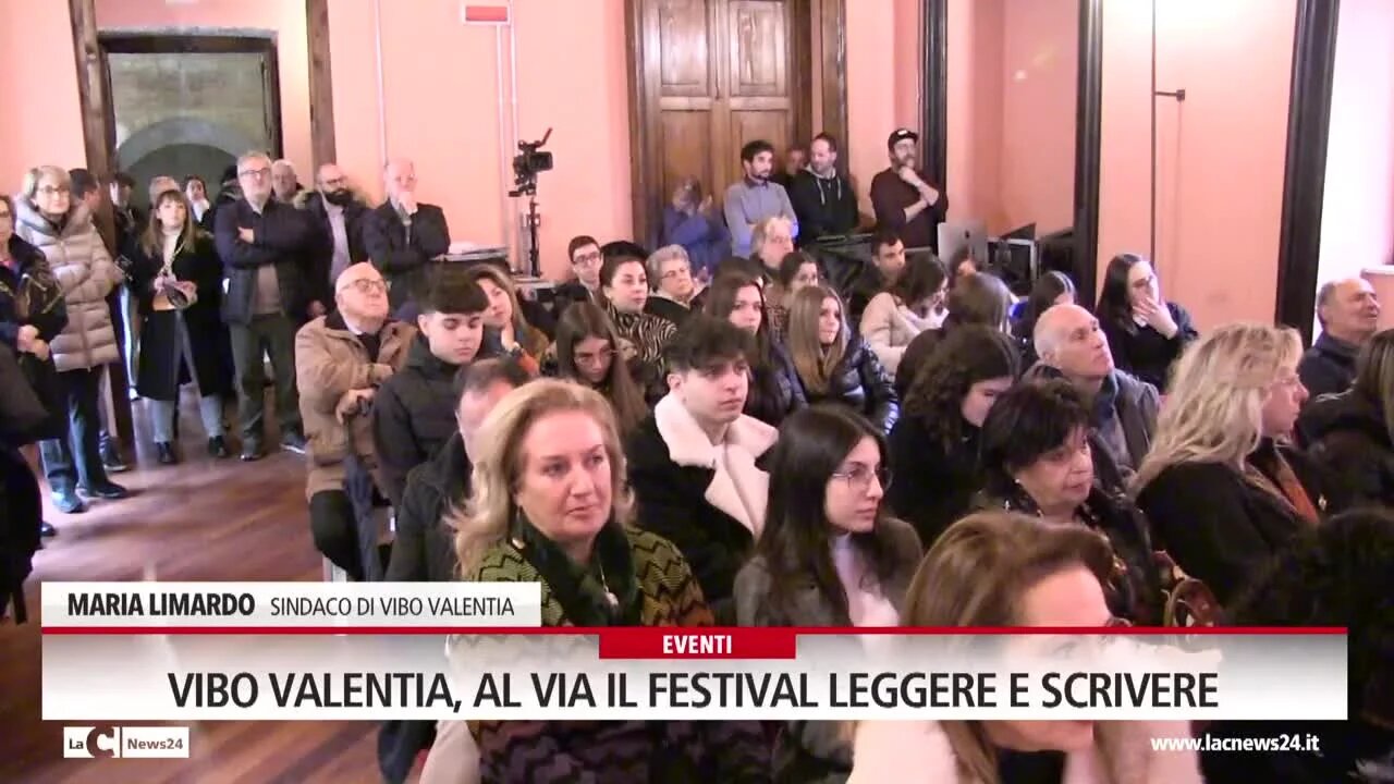 Vibo Valentia, al via il Festival Leggere e Scrivere