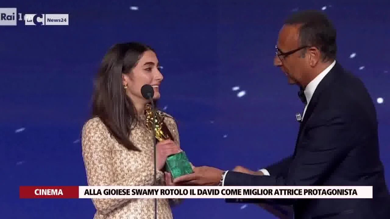 David di Donatello, la calabrese Swamy Rotolo vince il premio per la migliore attrice protagonista