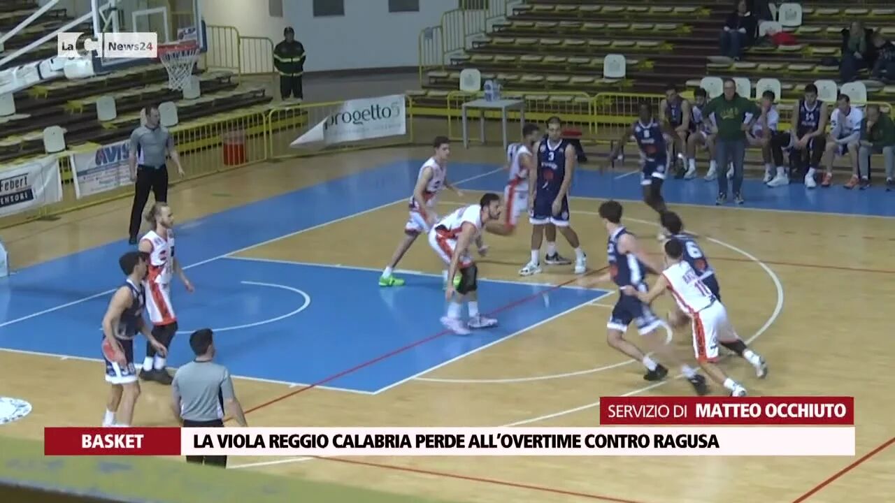 La Viola Reggio Calabria perde all’overtime contro Ragusa