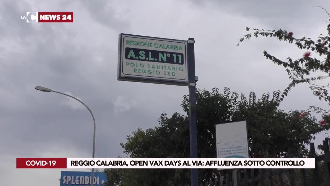 Open vax days al via in Calabria, affluenza sotto controllo