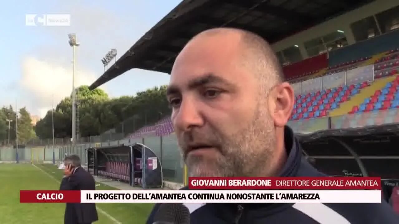 Il progetto dell’Amantea continua nonostante l’amarezza