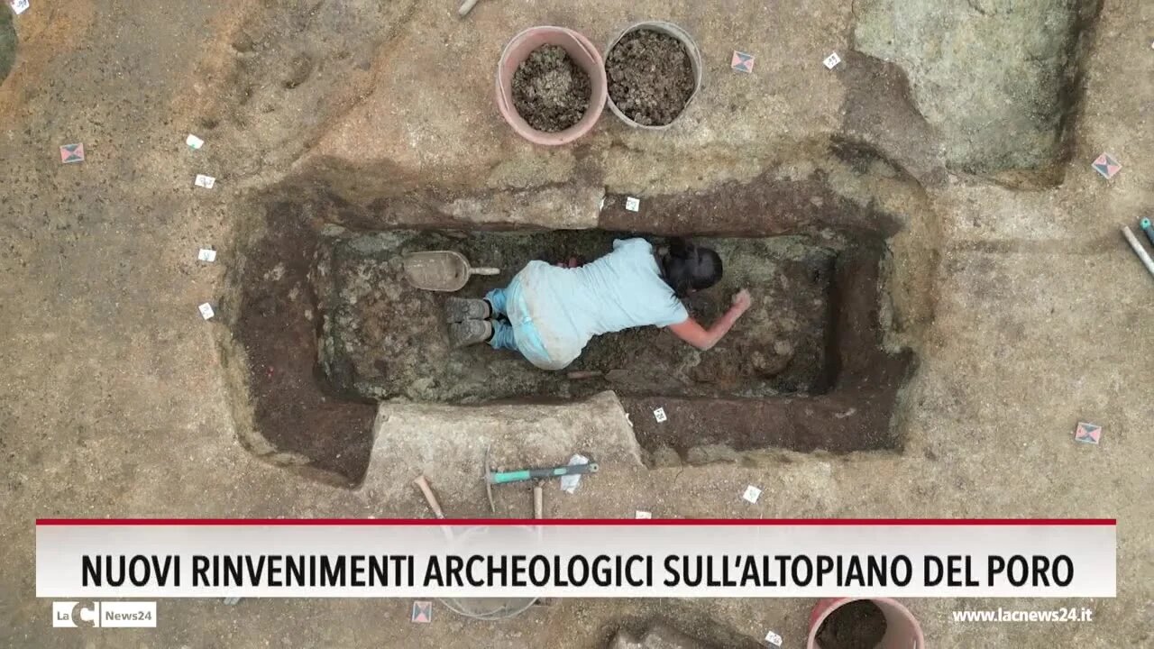 Nuovi rinvenimenti archeologici sull'altopiano del Poro