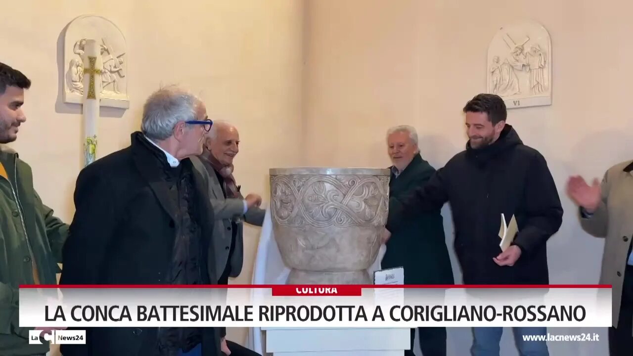 Corigliano Rossano, istituzioni e associazioni uniscono le forze per riportare a casa il fonte battesimale del Patire