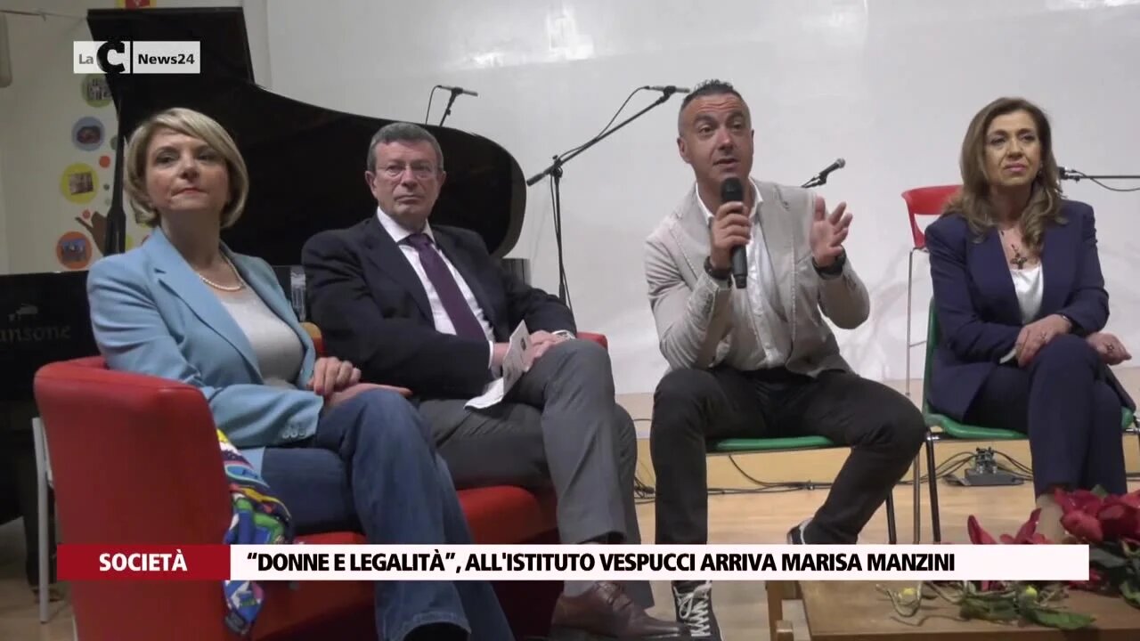 “Donne e legalità”, all'istituto Vespucci arriva Marisa Manzini