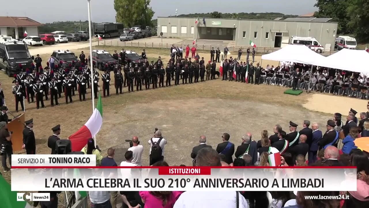 L’Arma celebra il suo 210° anniversario a Limbadi