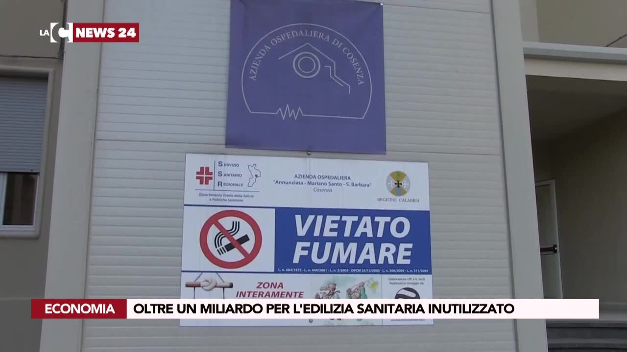 Oltre un miliardo per l'edilizia sanitaria inutilizzato