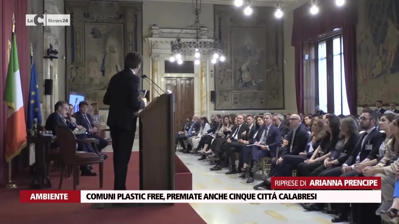 Comuni Plastic Free, premiate anche cinque città calabresi