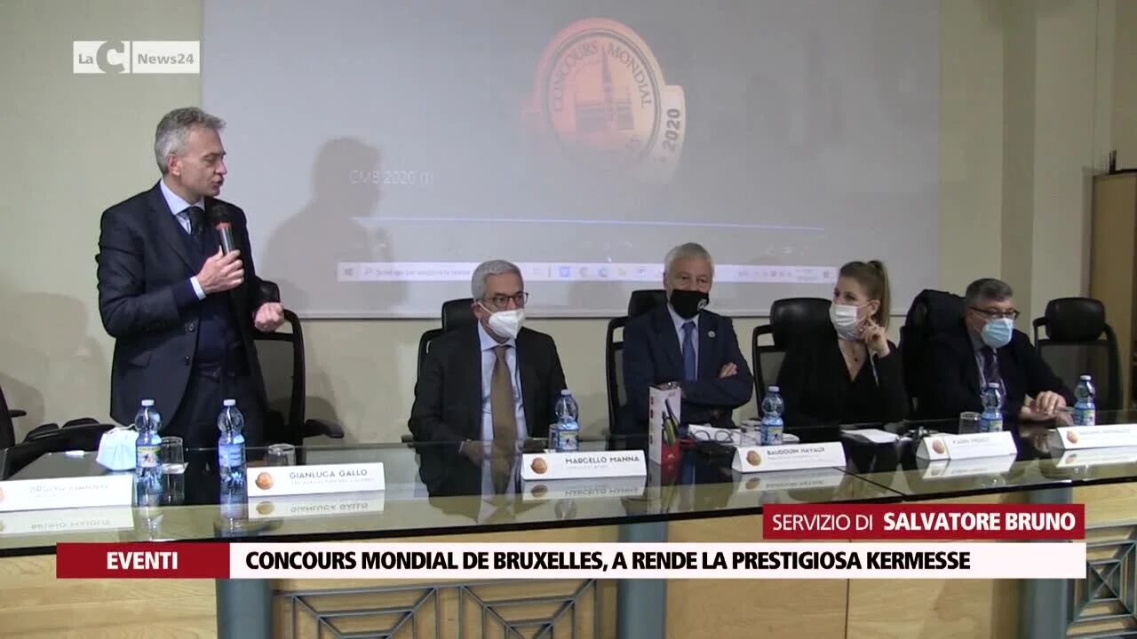 Concours Mondial de Bruxelles, a Rende la prestigiosa kermesse