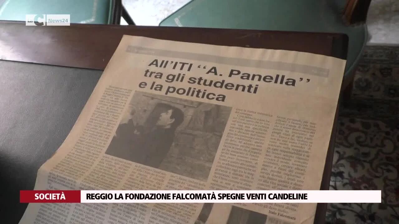 Reggio la fondazione Falcomatà spegne venti candeline