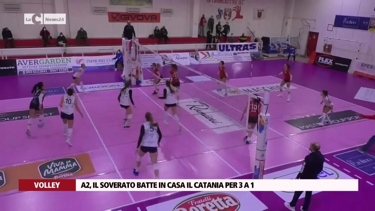 A2, il Soverato batte in casa il Catania per 3 a 1