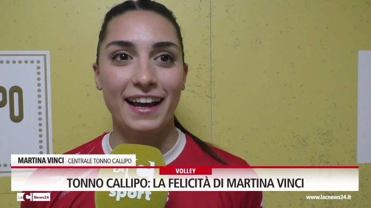 Tonno Callipo : la felicità di Martina Vinci