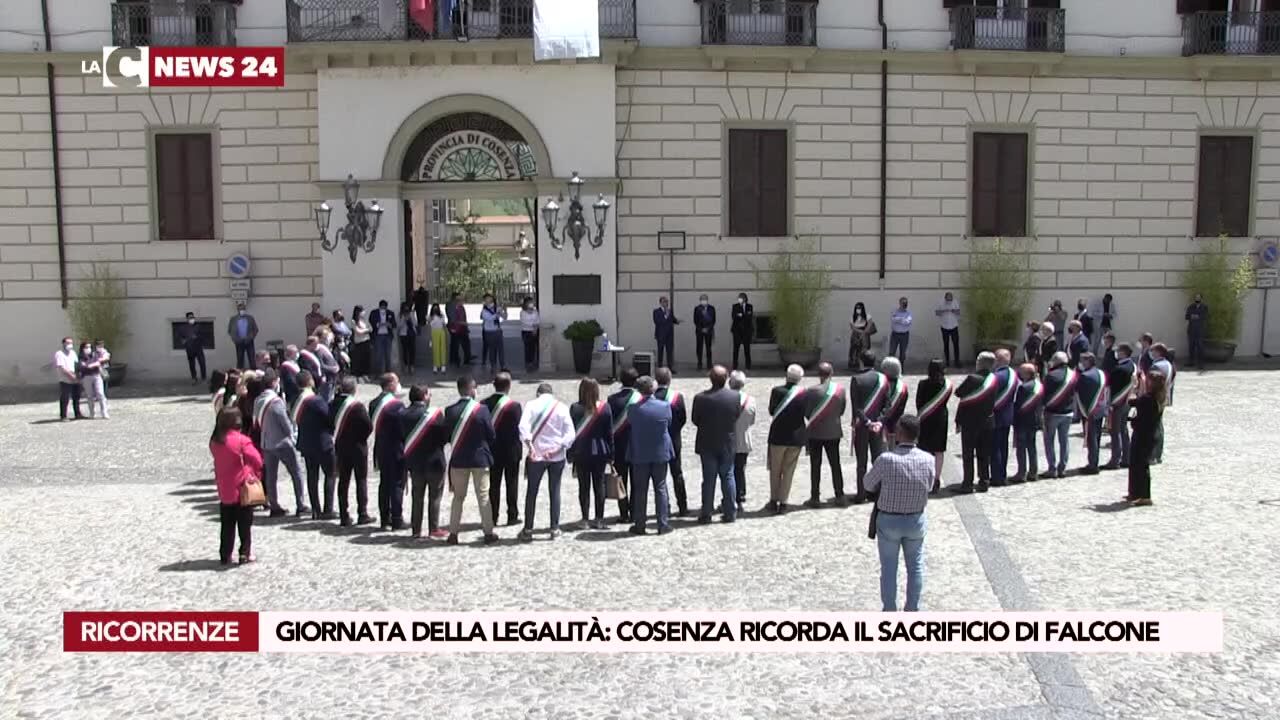 Giornata della legalità: Cosenza ricorda il sacrificio di Falcone