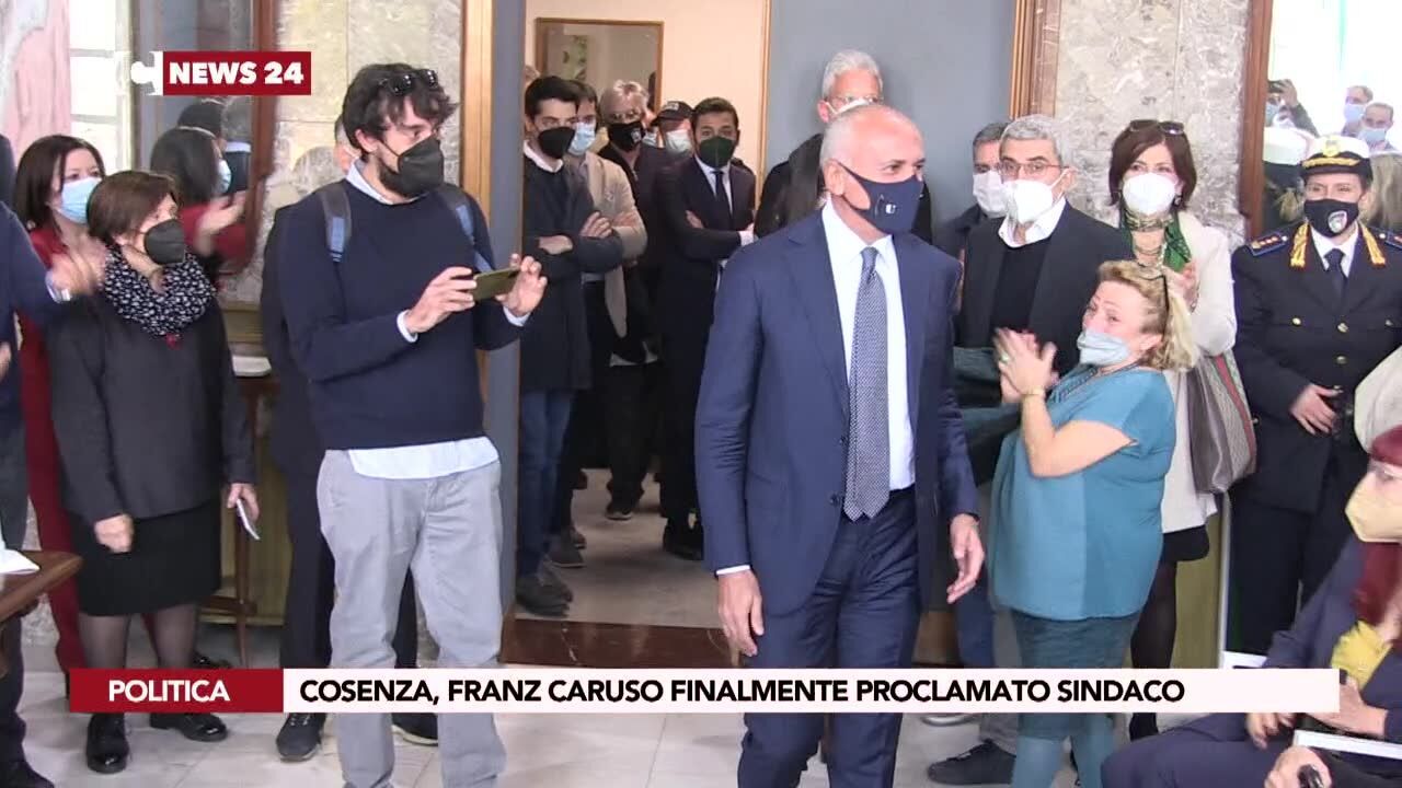 Cosenza, Franz Caruso finalmente proclamato sindaco