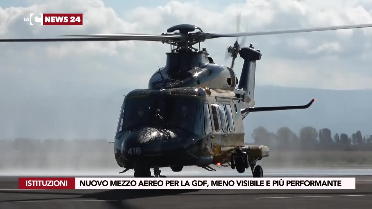 Nuovo mezzo aereo per la Gdf, meno visibile e più performante