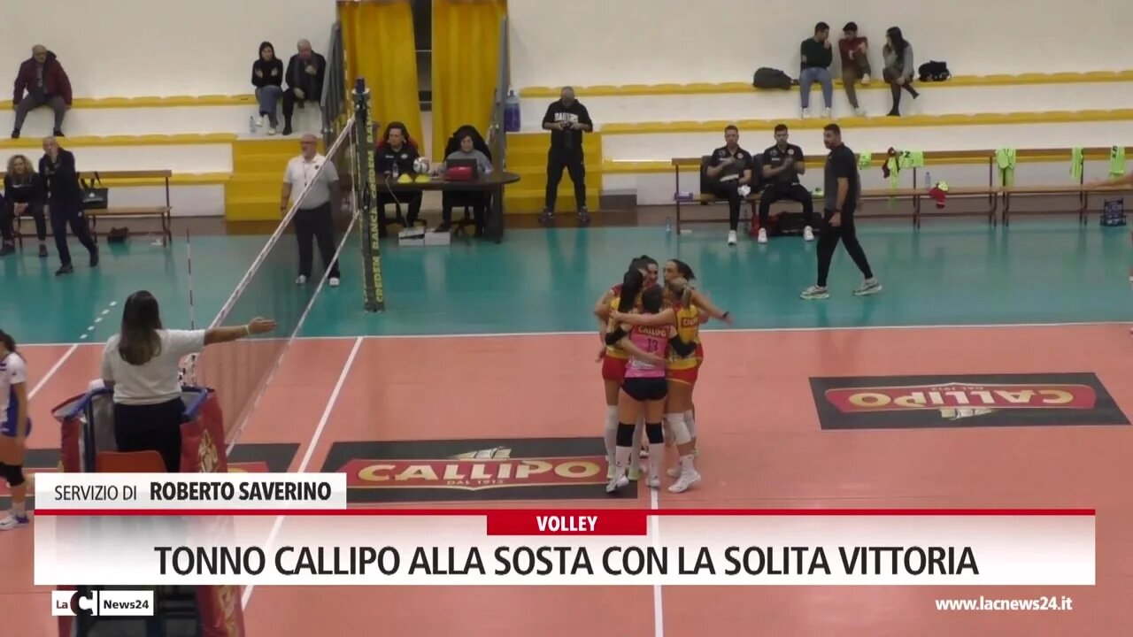 Tonno Callipo alla sosta con la solita vittoria