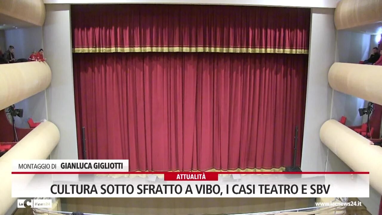 Cultura sotto sfratto a Vibo, i casi teatro e Sbv