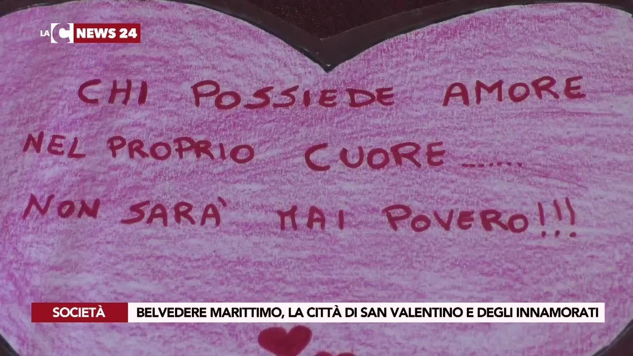 Belvedere Marittimo, la città di San Valentino e degli innamorati