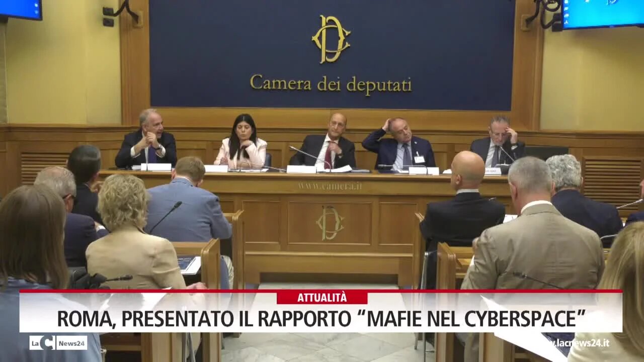 Roma, presentato il rapporto mafie nel cyberspace