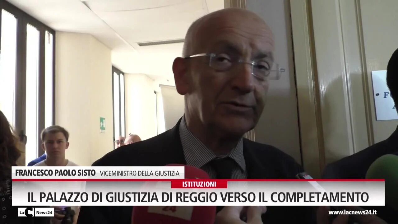 Il palazzo di Giustizia di Reggio verso il completamento